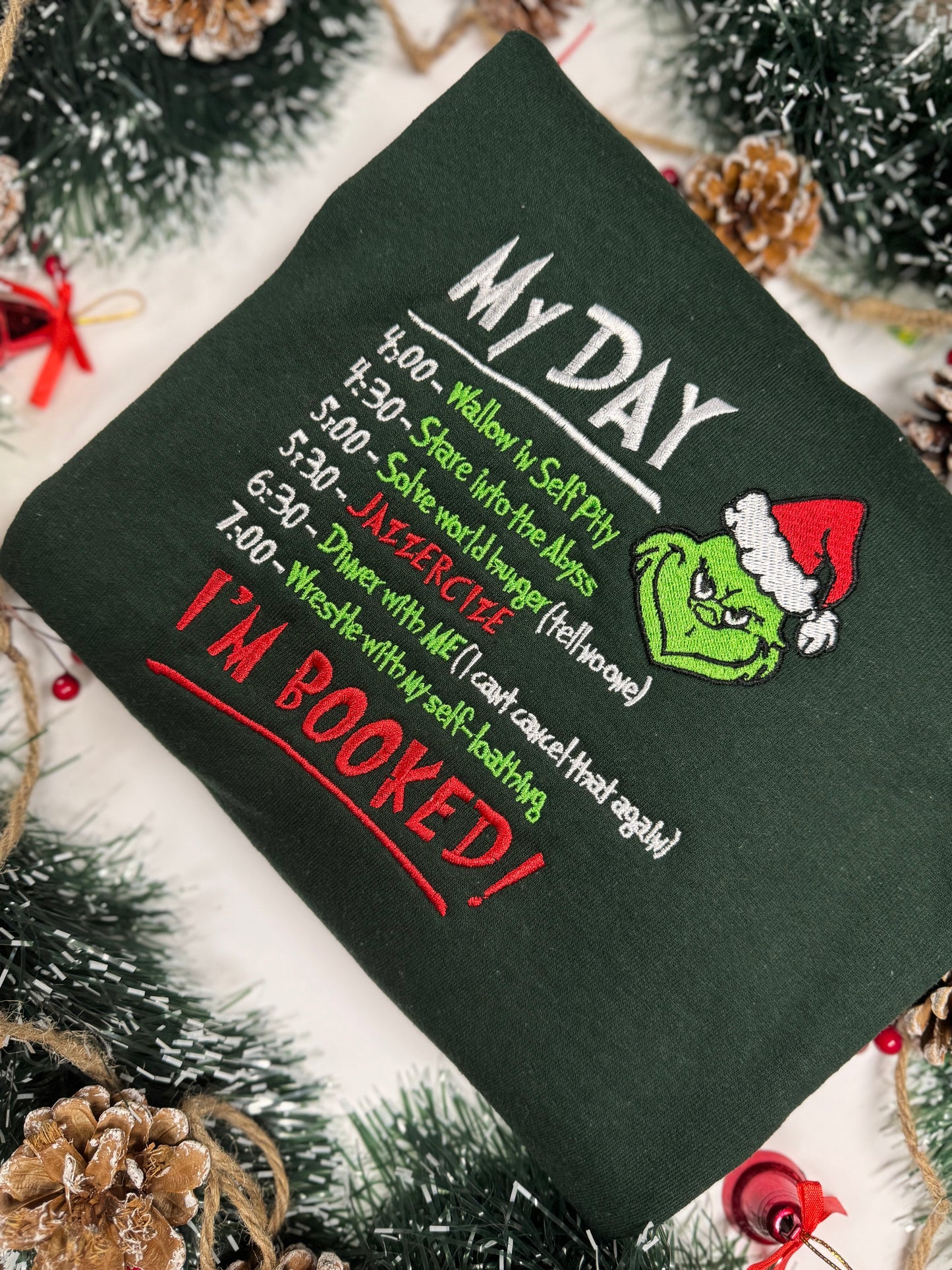 Grinch's Schedule