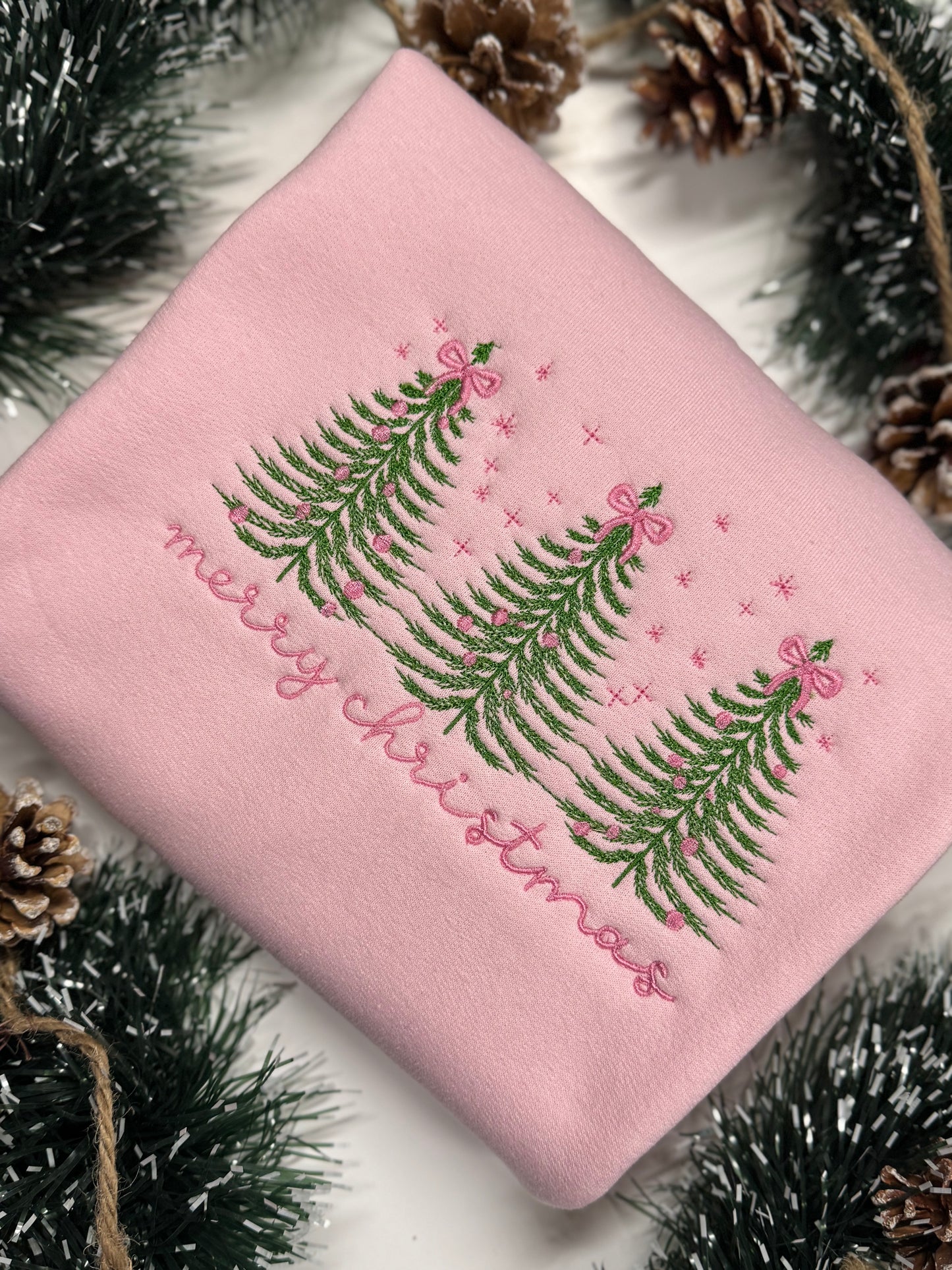 Pink Merry Christmas