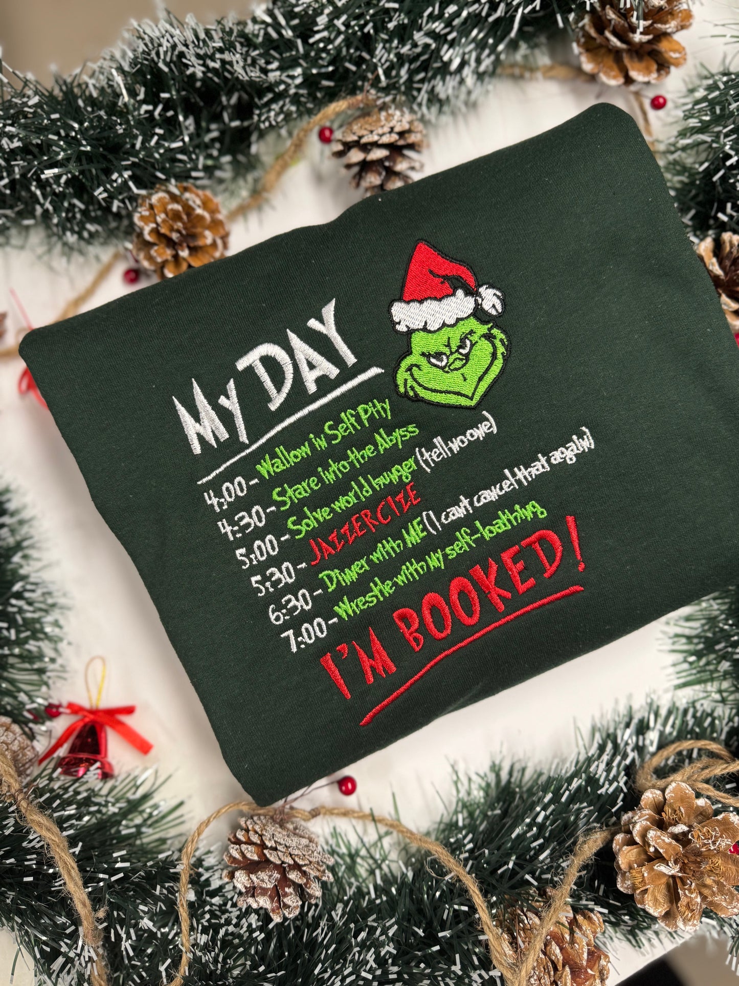 Grinch's Schedule