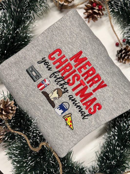 Merry Christmas You Filthy Animal