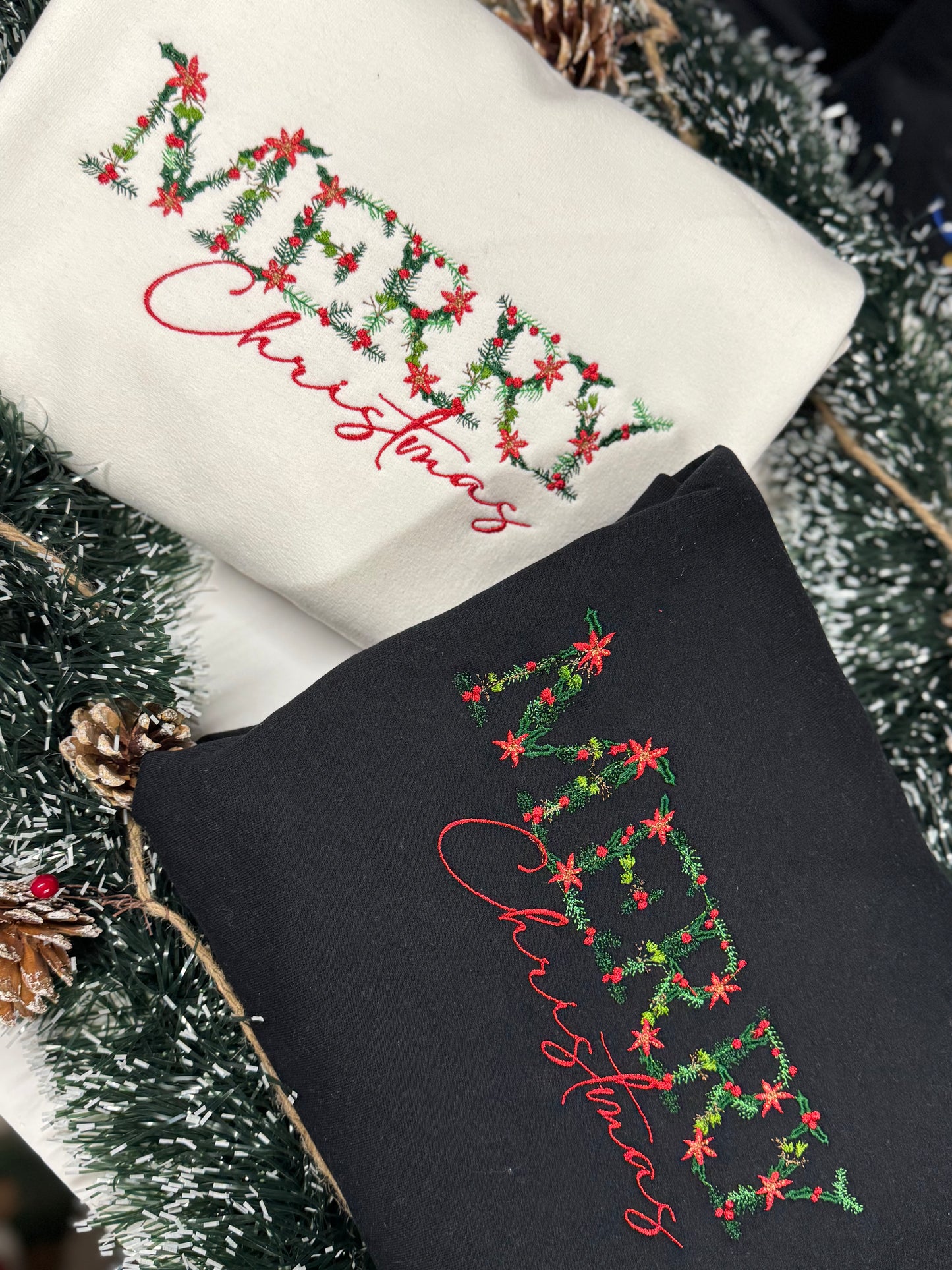 Merry Christmas Floral